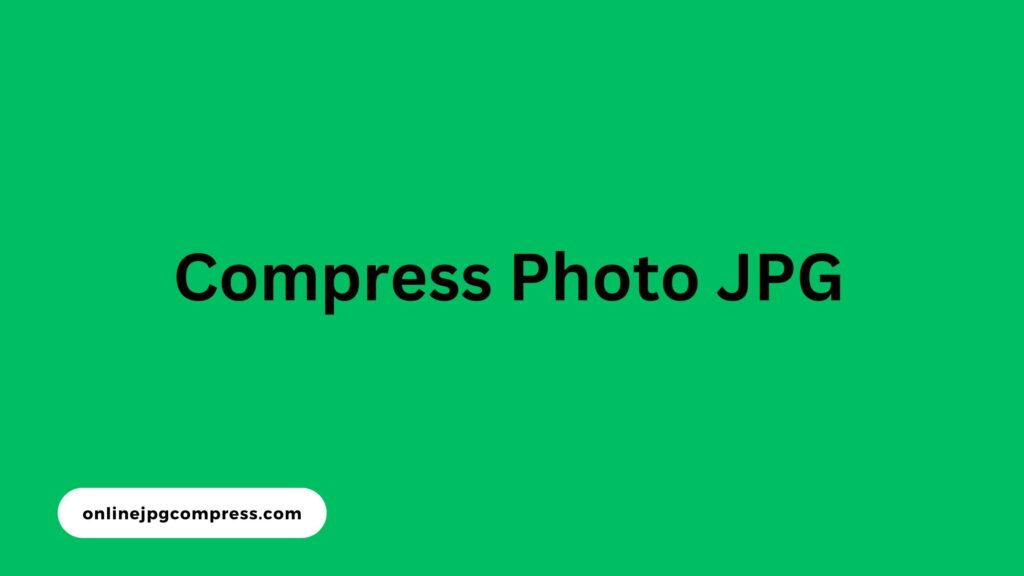 Compress Photo JPG